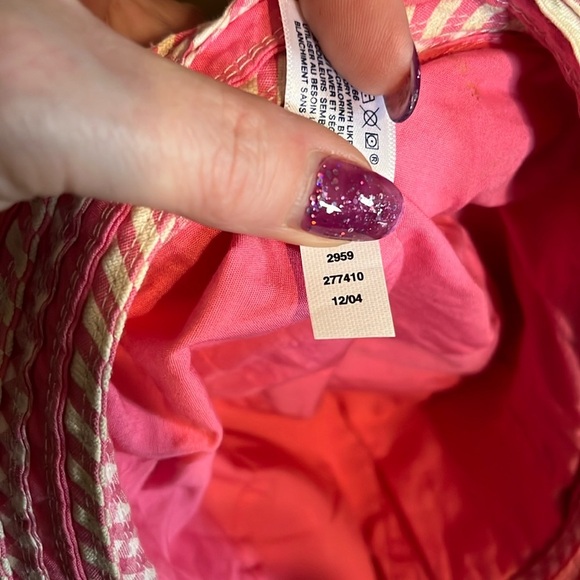 GAP Kids Pink Striped Hat - Picture 5 of 5